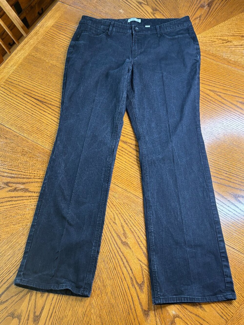 Coldwater Creek Modern Fit Women's Dark Blue Denim Jeans, Size: 16